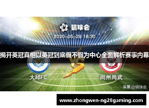 揭开英冠真相以英冠到底假不假为中心全面解析赛事内幕
