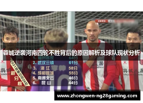 蓉城逆袭河南四轮不胜背后的原因解析及球队现状分析